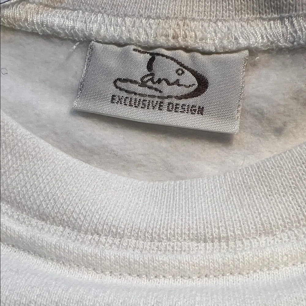 Vintage Dani Nautical Position Kids' Classic White Crewneck Sweatshirt​